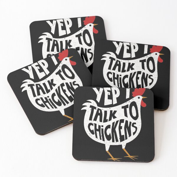 Item preview, Yep I Talk To Chickens Cute Chicken Buffs Gift designed and sold by zurnbarb.