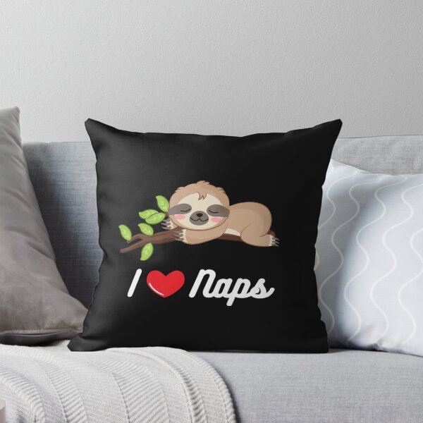 Item preview, I love naps, Cute Sleeping Sloth, Cute Sloth designed and sold by KimCreativeUK.