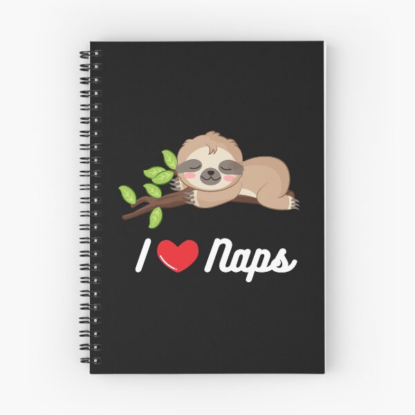 Item preview, I love naps, Cute Sleeping Sloth, Cute Sloth designed and sold by KimCreativeUK.