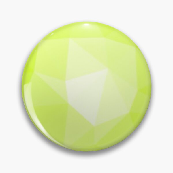 Item preview, Inner Circle - polygon pattern neon light green designed and sold by ApArtPaintings.
