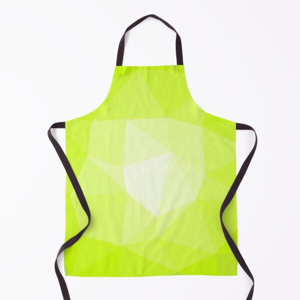 Item preview, Inner Circle - polygon pattern neon light green designed and sold by ApArtPaintings.