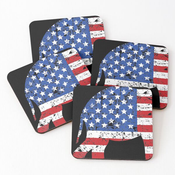 Item preview, American Flag Elephant Silhouette Shirt, USA 4th of July designed and sold by EveElliott.