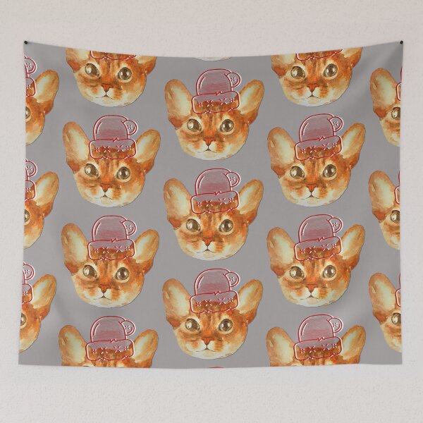 Item preview, kitty face mask designed and sold by DisenyosDeMike.