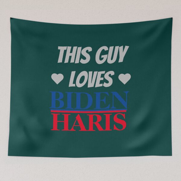 Item preview, this guy loves biden haris designed and sold by infinity-khd.