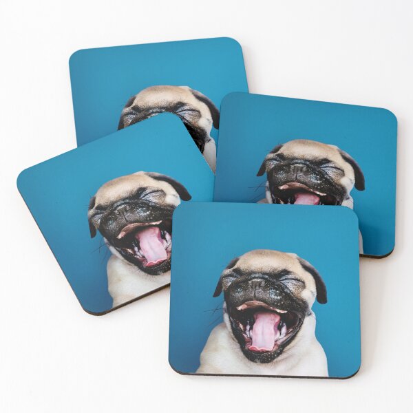 Item preview, Funny Dog Laughing Face designed and sold by iamwowie.