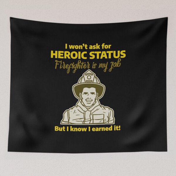 Item preview, Firefighter is my Job designed and sold by GrungeGarage.