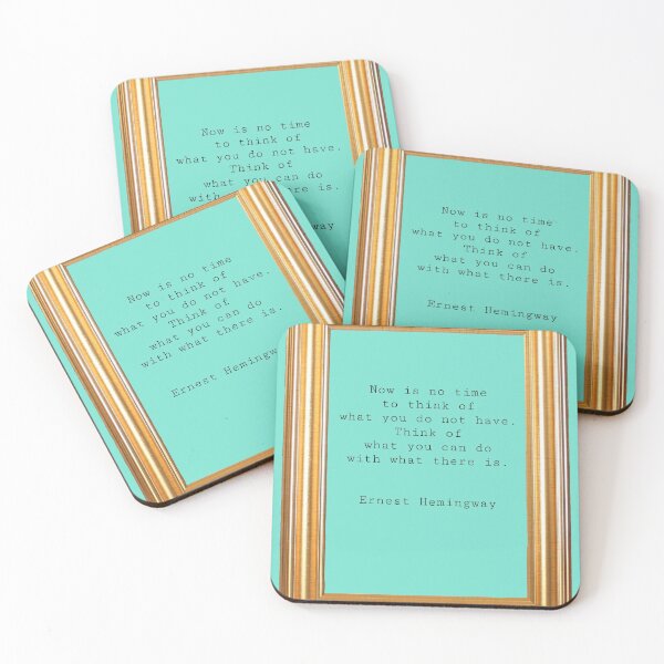 Item preview, Quote by Ernest Hemingway designed and sold by Pelikancrazy.