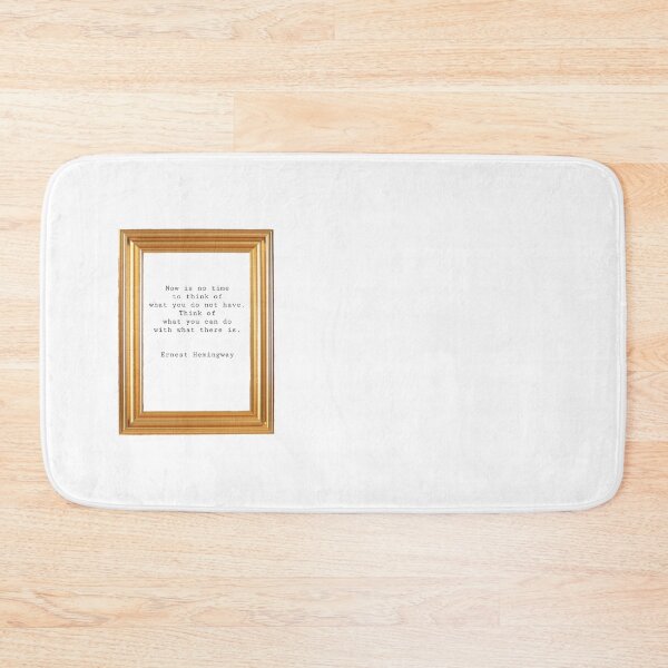 Item preview, Quote by Ernest Hemingway designed and sold by Pelikancrazy.