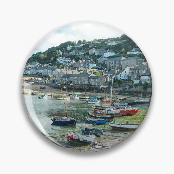 Artikelvorschau, Mousehole, Cornwall, England UK Fischerhafen Boote Kunst entworfen und verkauft von BarbaraGlebska.