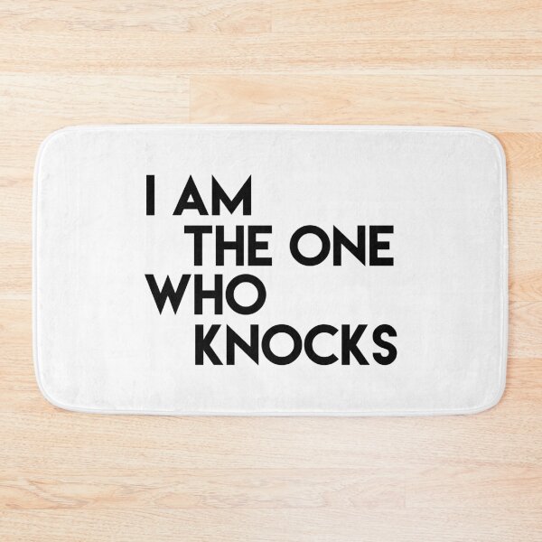 Item preview, I am the one who knocks designed and sold by Color Me F*@k!ng Happy.