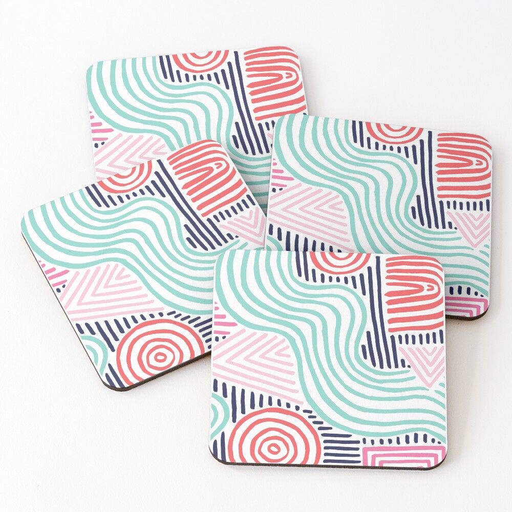 Item preview, Coasters (Set of 4) designed and sold by Wreckit101.