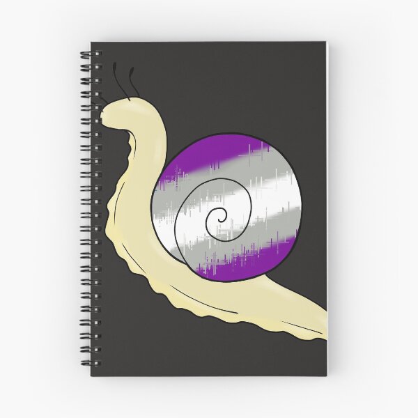 Item preview, Graysexual Snail designed and sold by SkeletalReigns.