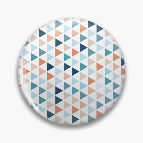 Item preview, Colorful Modern Geometry Triangle Pattern in Black Background designed and sold by MyArt23.