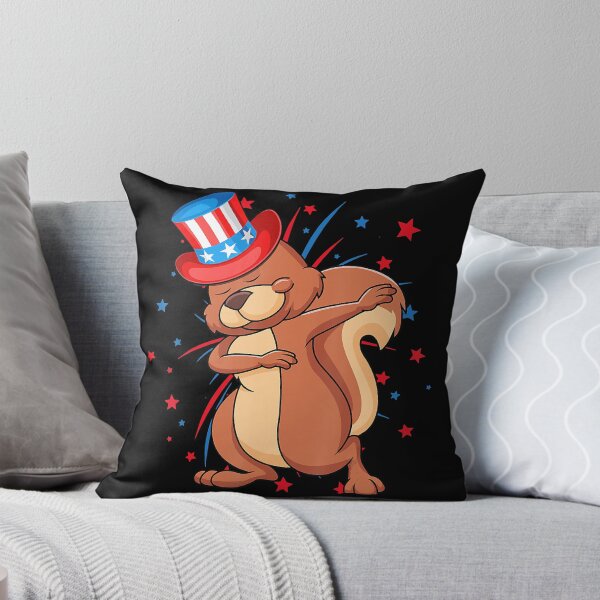 Item preview, Dabbing Squirrel With USA Hat Firework 4th Of July Tshirt designed and sold by TylerKay.