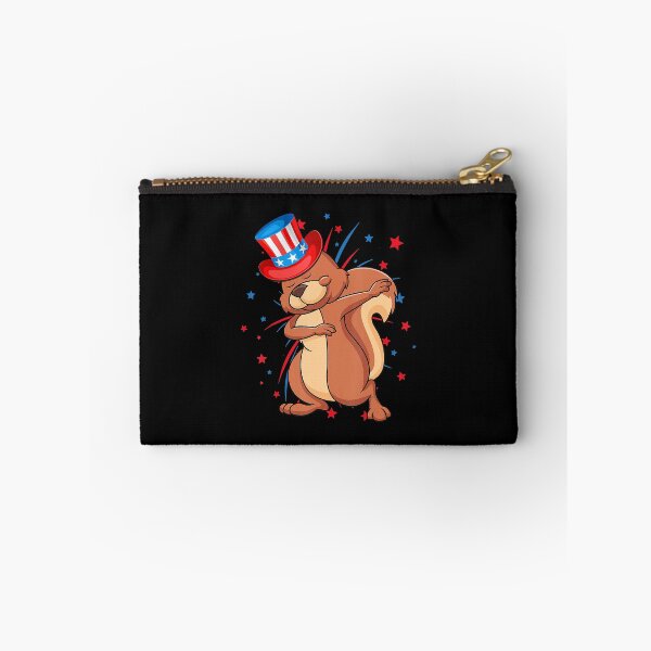 Item preview, Dabbing Squirrel With USA Hat Firework 4th Of July Tshirt designed and sold by TylerKay.