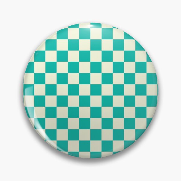 Item preview, Cool Spearmint - S. Checkered Pattern designed and sold by Masayakana.