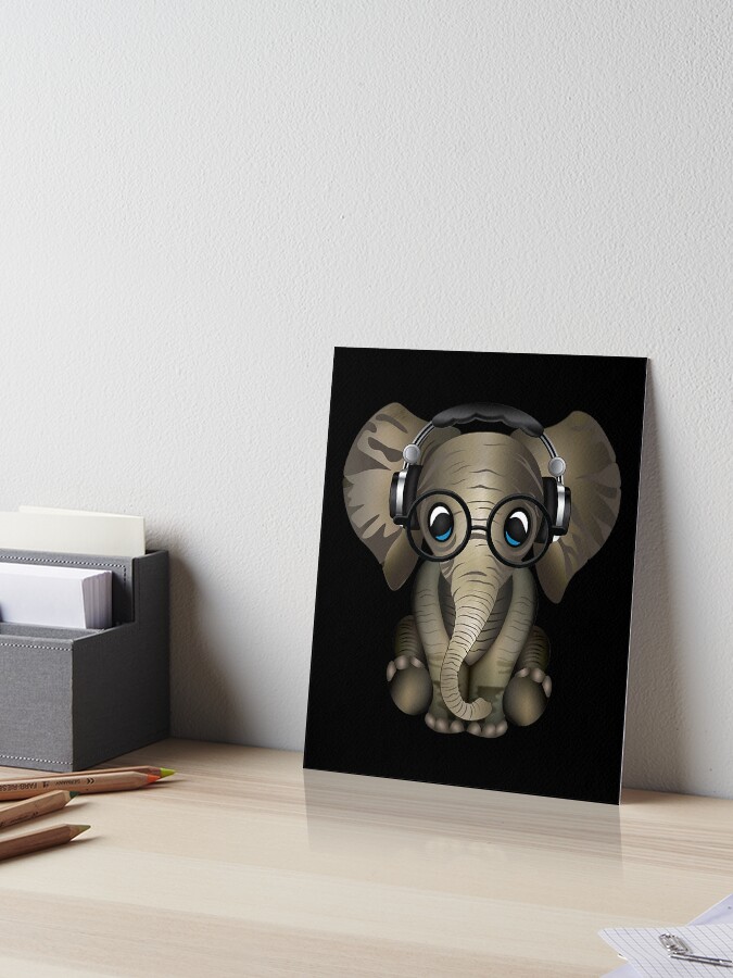 Baby Elephant Dj Wearing Headphones & Glasses Gift Shirt Baby Elephant Dj Wearing Headphones & Glasses Gift Shirt