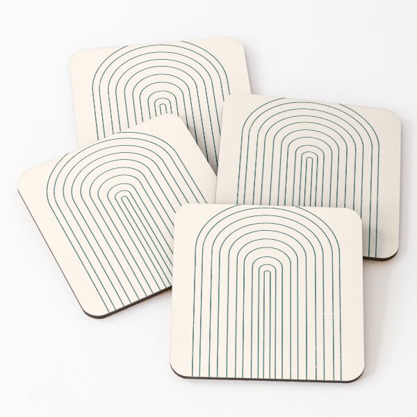 Item preview, Teal Arch Mid Century Minimalist designed and sold by MaiZephyr.