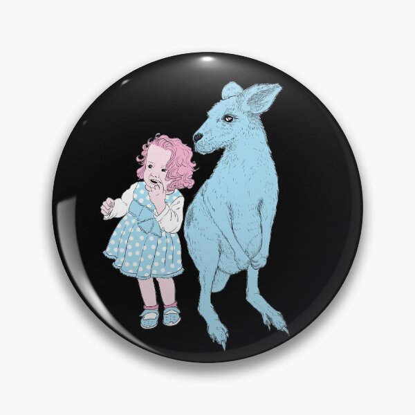 Item preview, Dotty and Roo - black background designed and sold by jellibat.