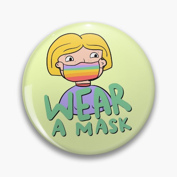 Item preview, DIVERSITY ROCKS | Wear a Mask STICKER designed and sold by franzihoellb.