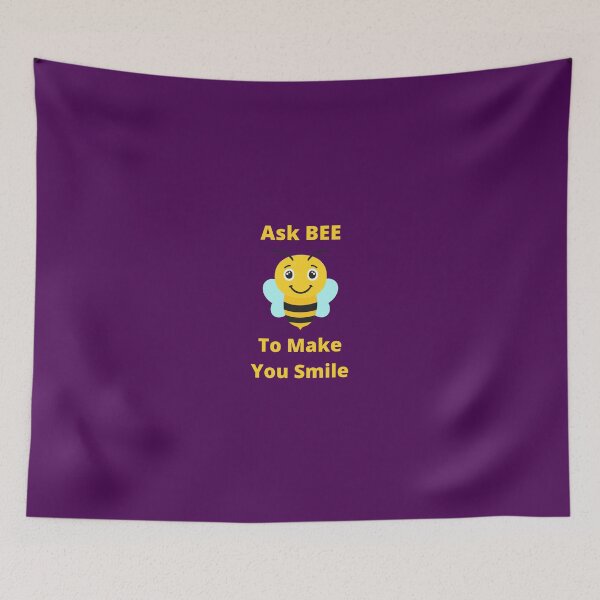 Item preview, Ask me to make you smile (Bee) designed and sold by Tender Flower Clothing.