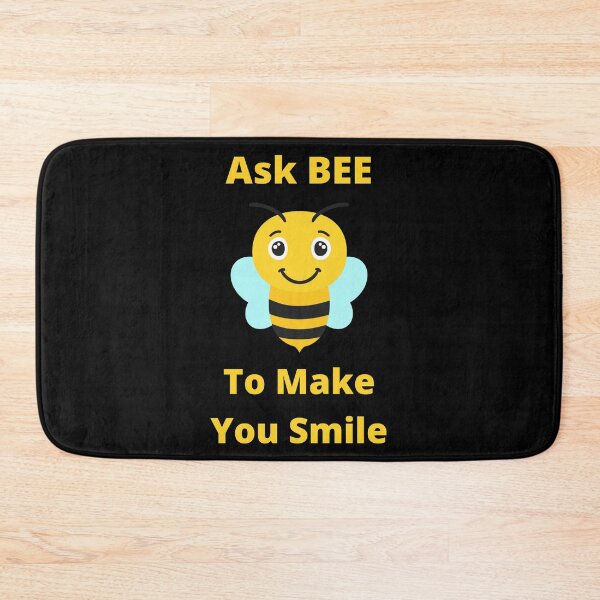 Item preview, Ask me to make you smile (Bee) designed and sold by Tender Flower Clothing.