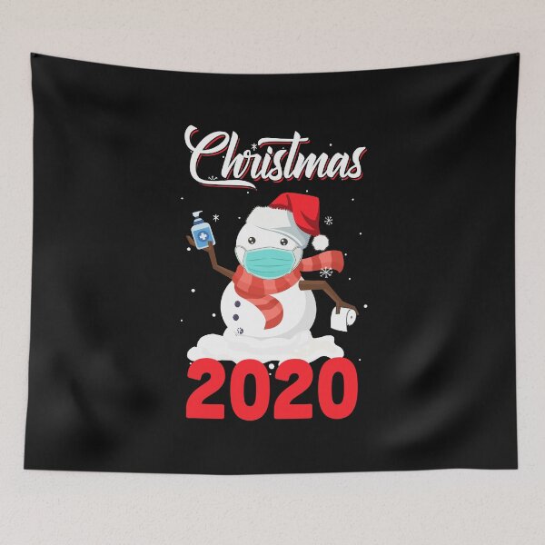 Item preview, Merry Christmas 2020 Snowman In Mask Pajama Snow Xmas designed and sold by CreativeGift.