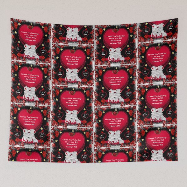 Item preview, Lovely heart and teddy bear image designed and sold by Hinakhan59241.