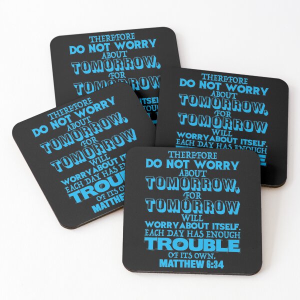 Item preview, Matthew 6:34 designed and sold by plushism.