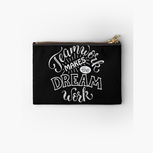 Item preview, team work makes the dream work designed and sold by PUNCH ME IN SHOP.
