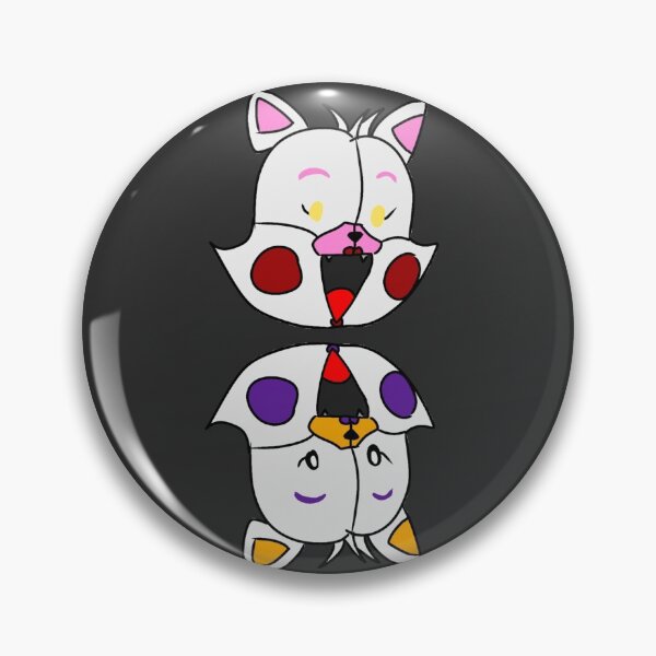 Item preview, Heads Funtime Foxy and LOLbit  designed and sold by Thynee's Merch shop.