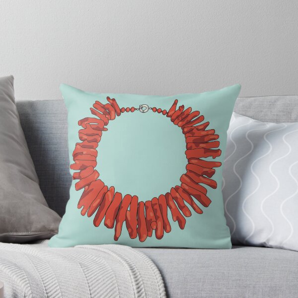 Item preview, Orange coral necklace  designed and sold by Fruit-Tee.