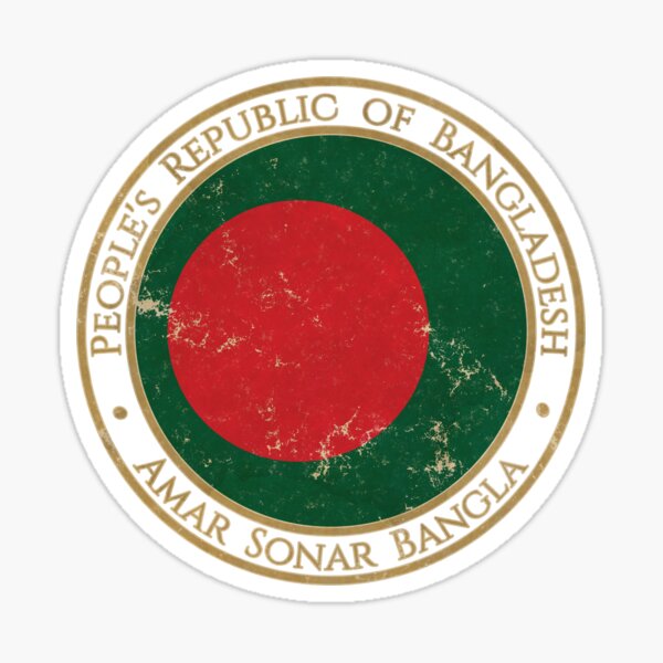 Item preview, Vintage Peoples Republic of Bangladesh Asia Asian Flag designed and sold by DragonXX.