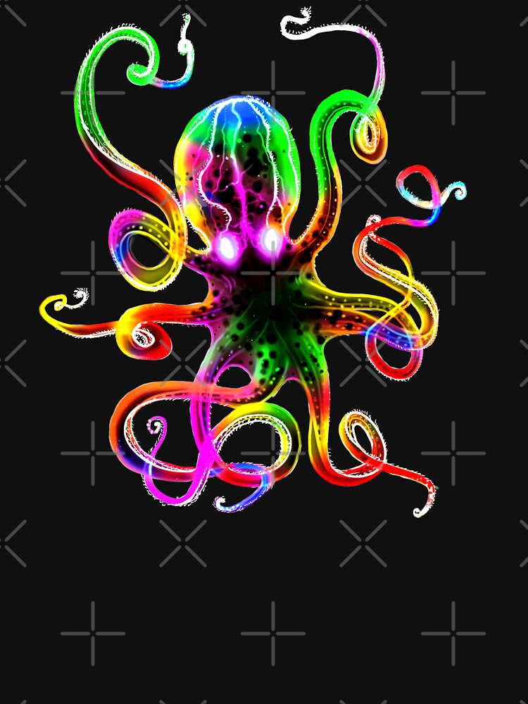 emotion octopus rainbow