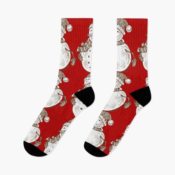 Item preview, Christmas Snowman in Sketch - Doodle designed and sold by MyArt23.