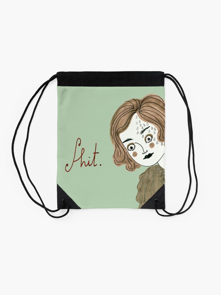 Alternate view of Oh no! Drawstring Bag