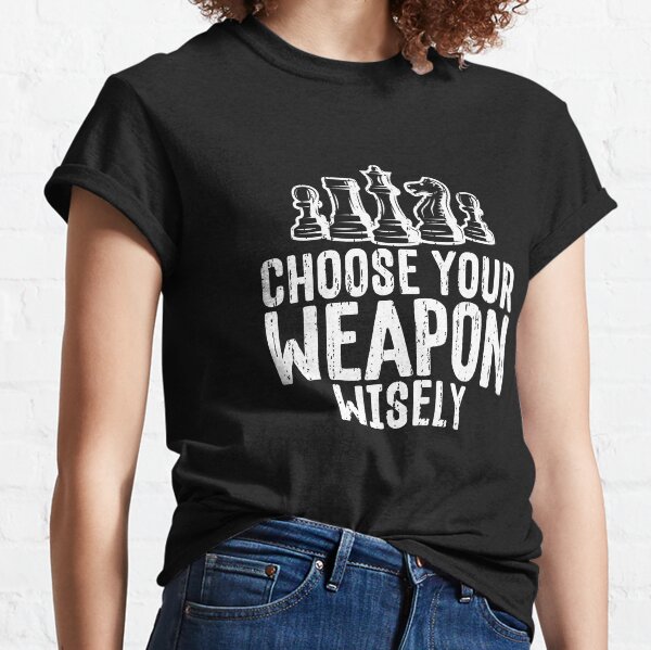 Funny Retro Vintage Chess Ninja Classic T-Shirt
