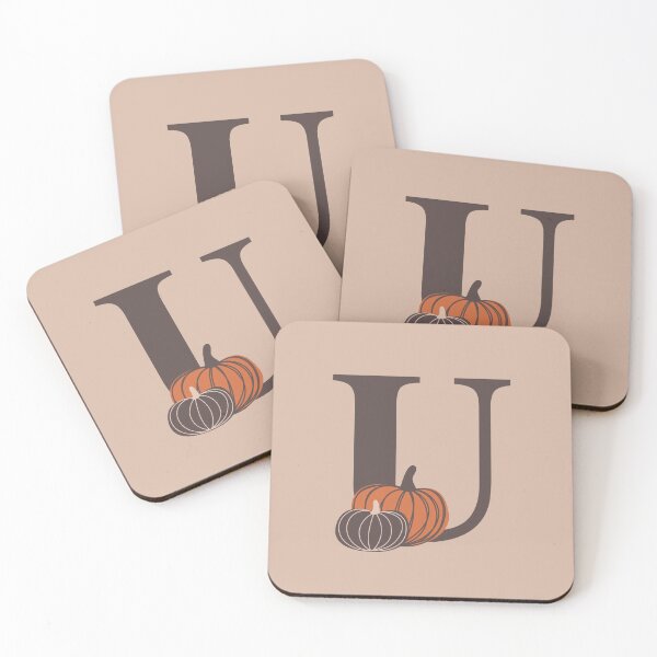 Artikelvorschau, Kürbisse U Name, Initiale, Monogramm entworfen und verkauft von CocoandDaisy.