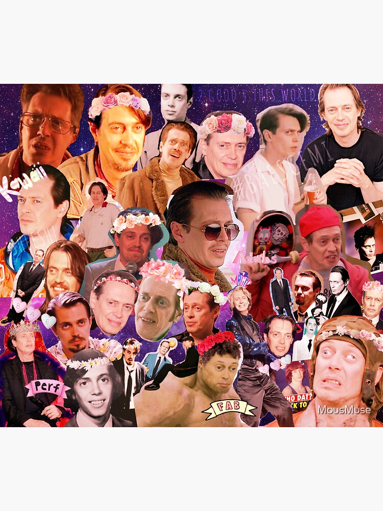 Steve Buscemi Galaxy Collage