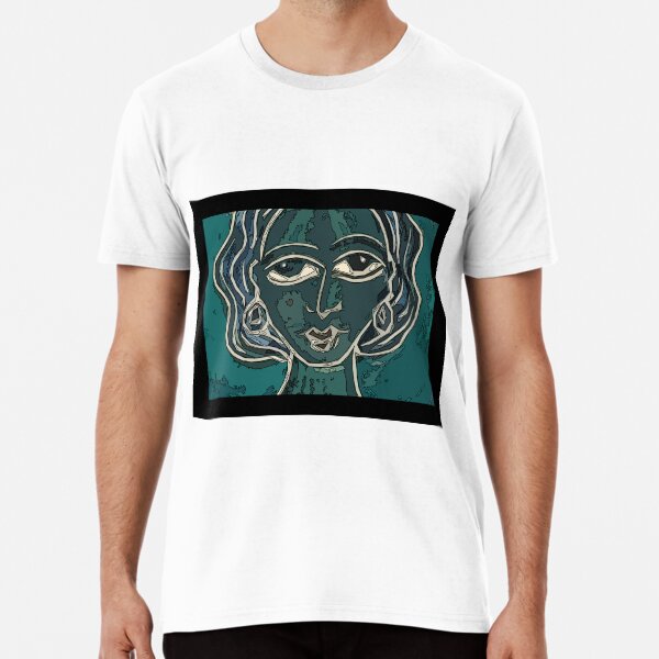 "Green lady" Premium T-Shirt