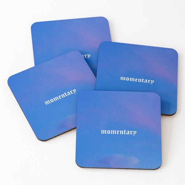 Item preview, Momentary aesthetic text sticker blue nostalgic sky designed and sold by Vapid  Rose.