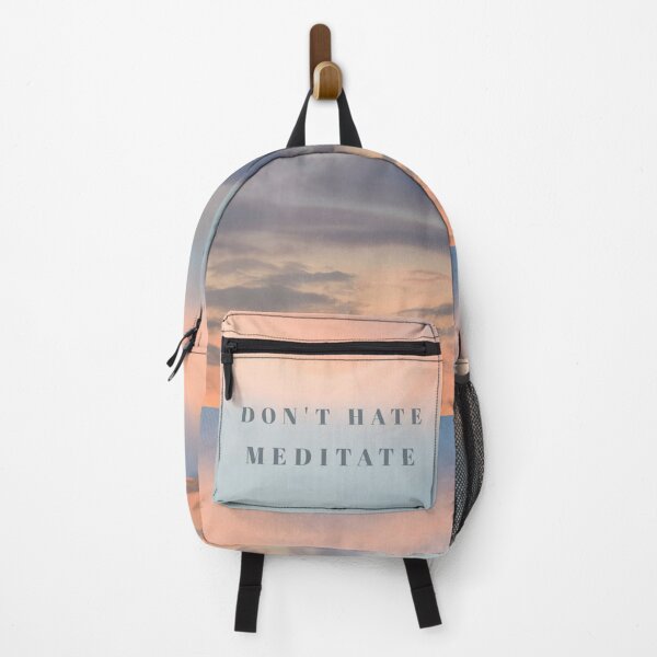 Item preview, Don't hate meditate designed and sold by Delicarte.