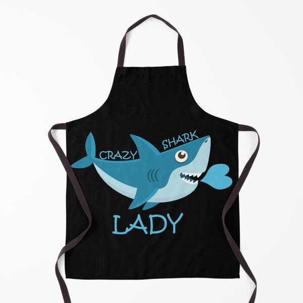 Item preview, CRAZY SHARK LADY designed and sold by Joseph Narob.