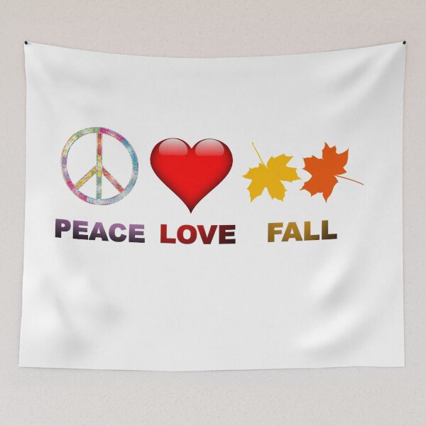 Item preview, Peace Love Fall designed and sold by DArtest.