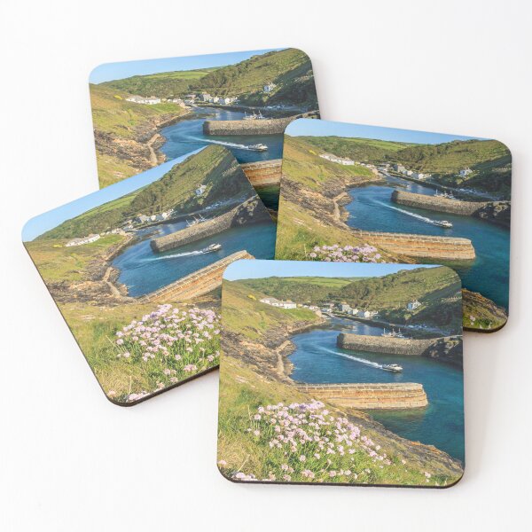 Item preview, Boat departing Boscastle Harbour designed and sold by bitm2007.