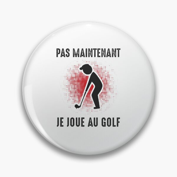 Item preview, Not now i play golf humor designed and sold by joozybart.