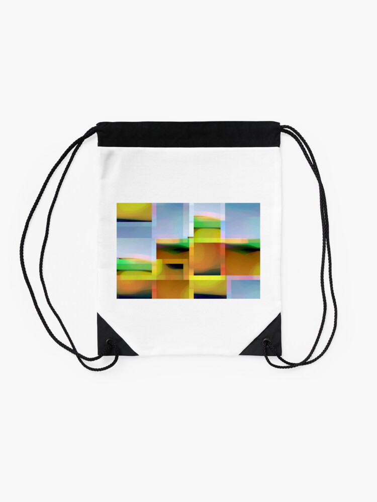 Thumbnail 2 of 3, Drawstring Bag, Check Out the Scenery designed and sold by tjleach.
