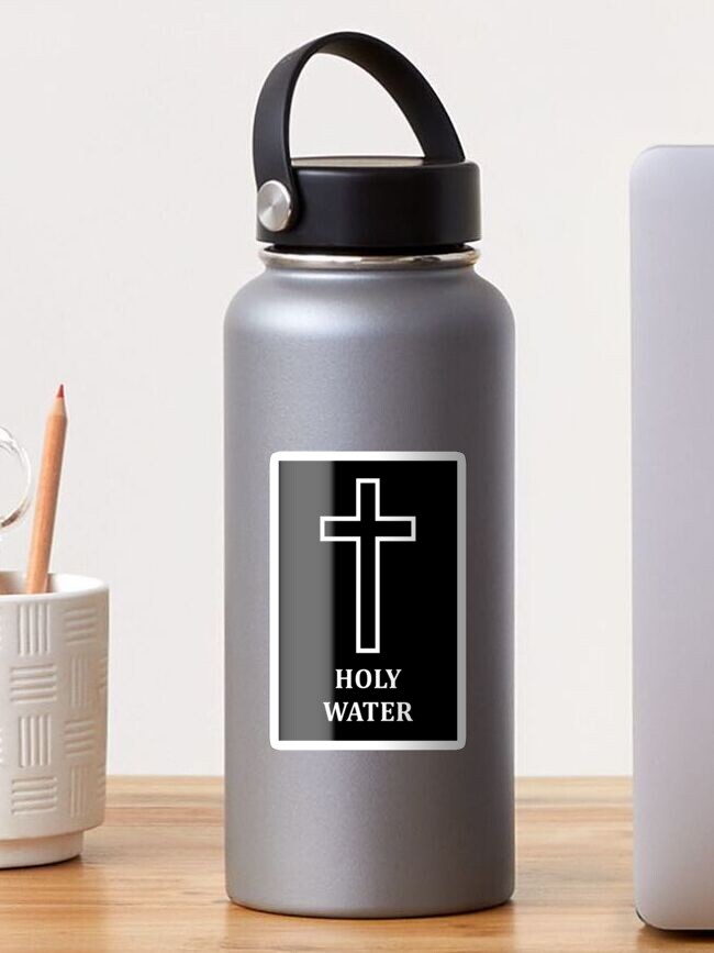 Holy Stitch! Holy Water Stainless Steel Water Bottle – Holy Stitch! Factory  Fellowship