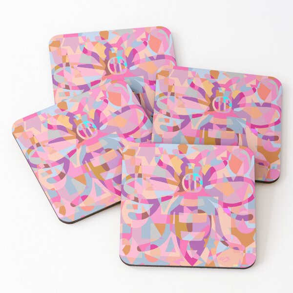 Item preview, Manchester Worker Bee Peach Pink 2020  designed and sold by MarkEdz.