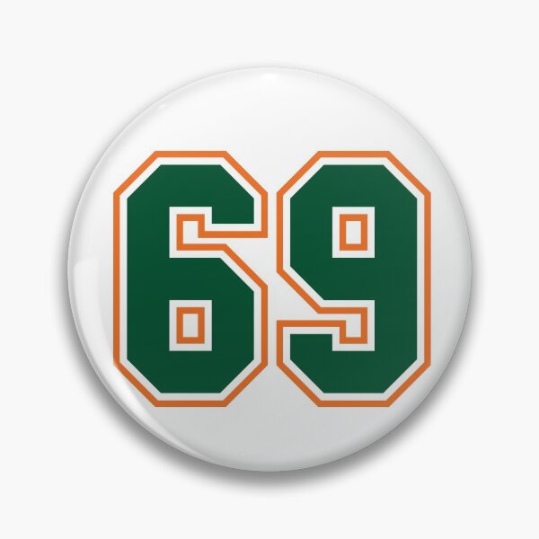Item preview, Jersey 69 Number. Number sixty-nine Straight From Miami designed and sold by Urosek.